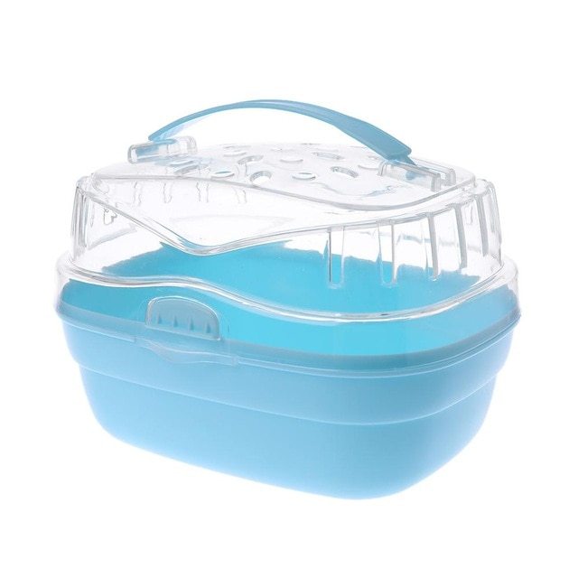 Transparent Plastic Hamster Cage