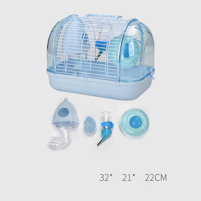 Luxury Transparent Hamster Cage