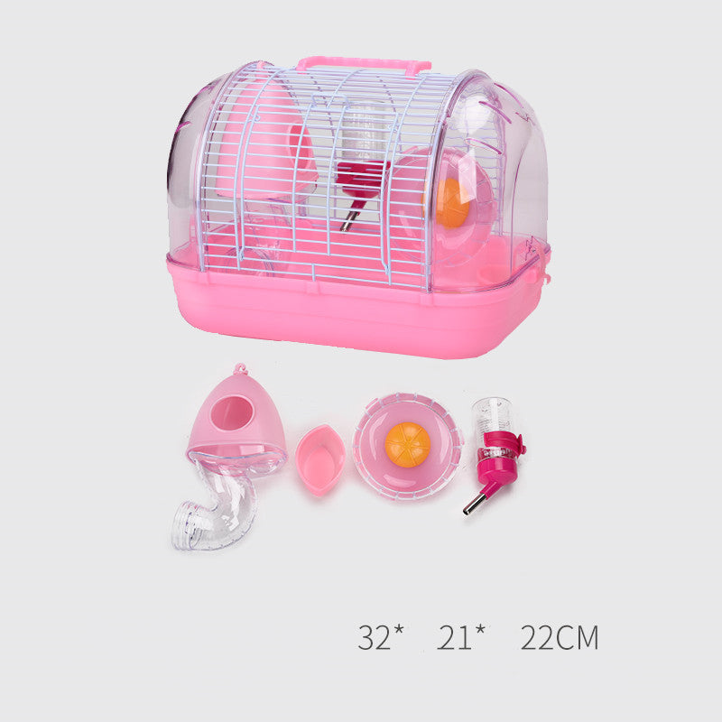 Luxury Transparent Hamster Cage