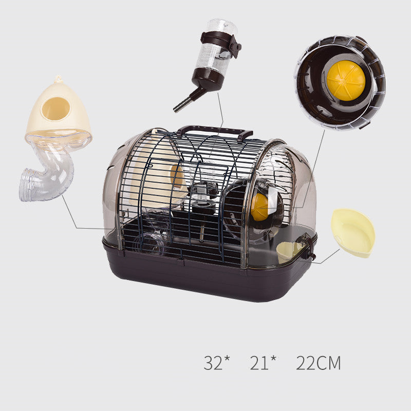 Luxury Transparent Hamster Cage