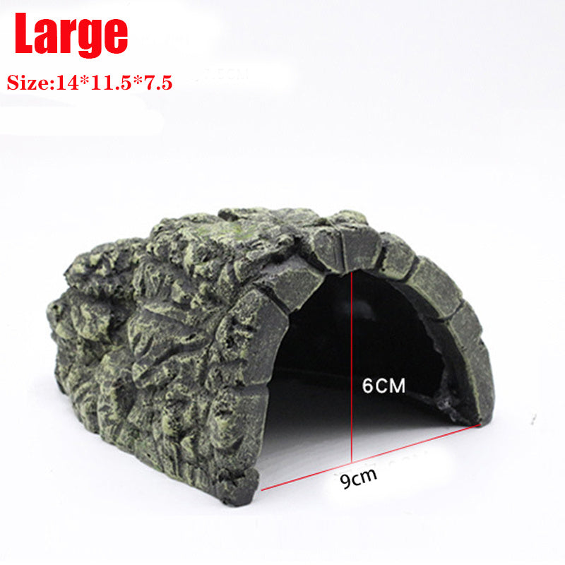 Resin Reptile Climbing Platform