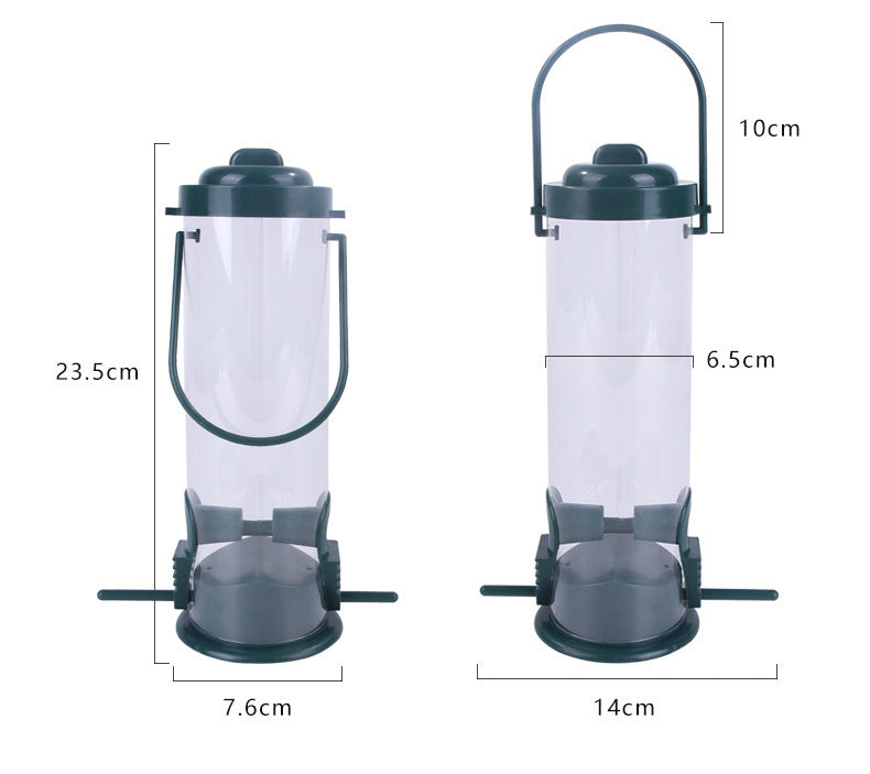 Hanging Garden Bird Feeder Food Dispenser