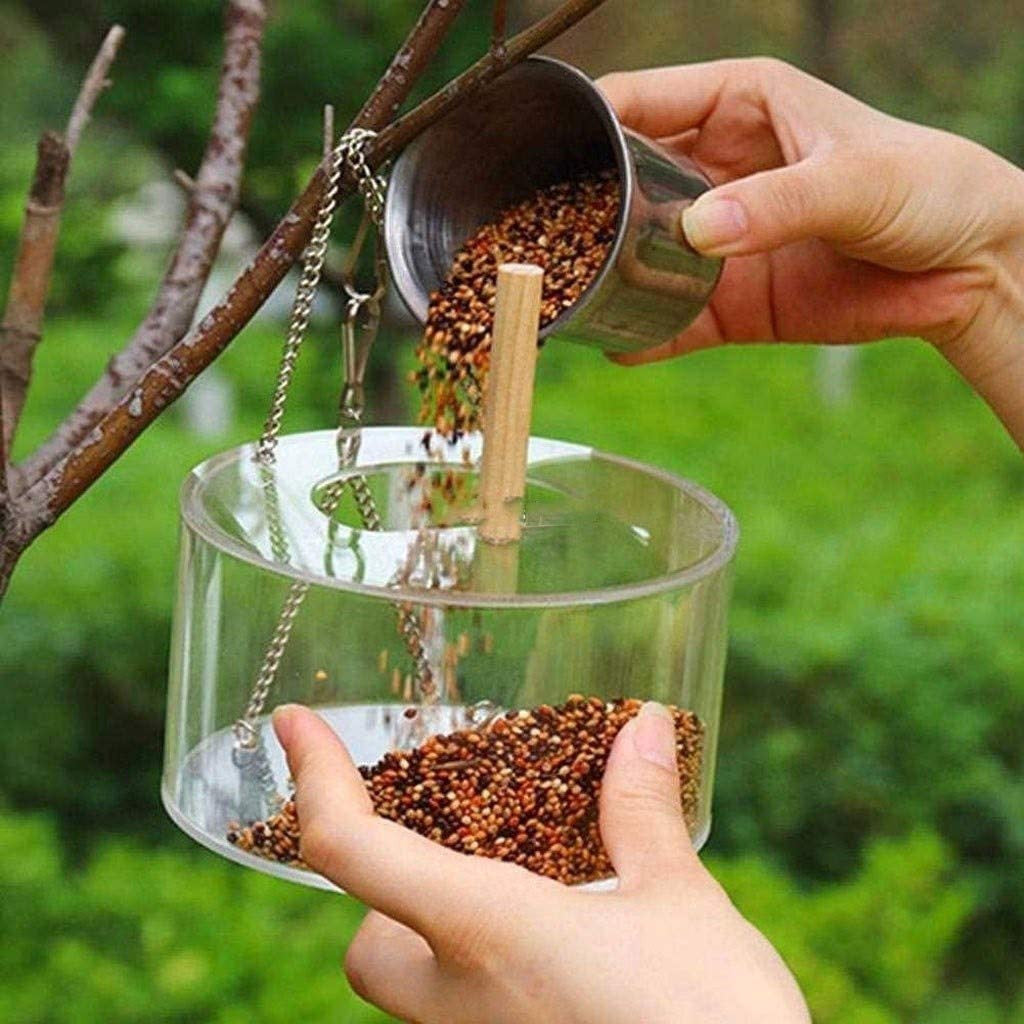 Durable Acrylic Bird Food Box