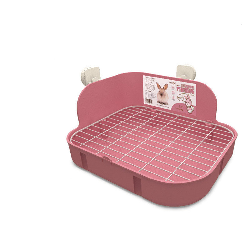 Rabbit Square Toilet with Mesh Bottom