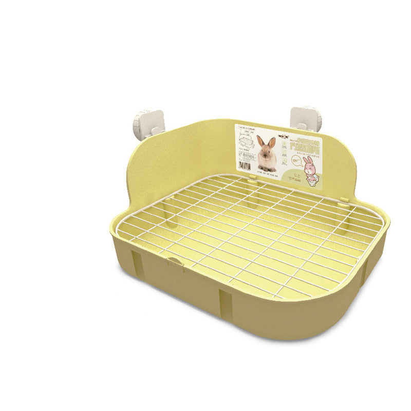 Rabbit Square Toilet with Mesh Bottom
