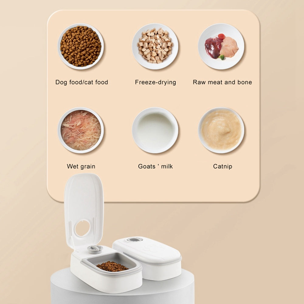 Automatic Pet Feeder with Timer Smart Food Dispenser