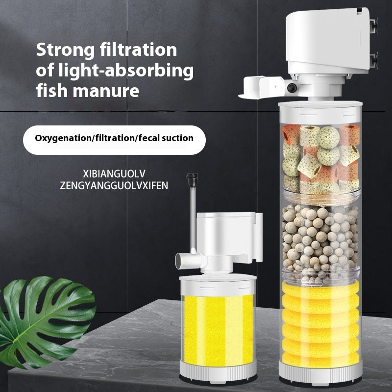 Wall-Mounted Aquarium Filter