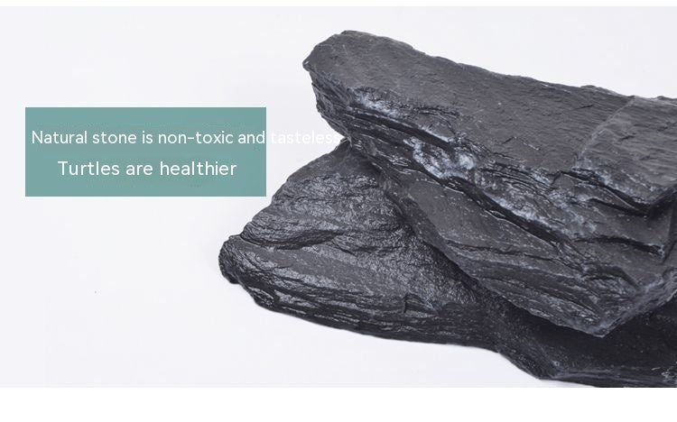 Natural Seiryu Stone Turtle Platform