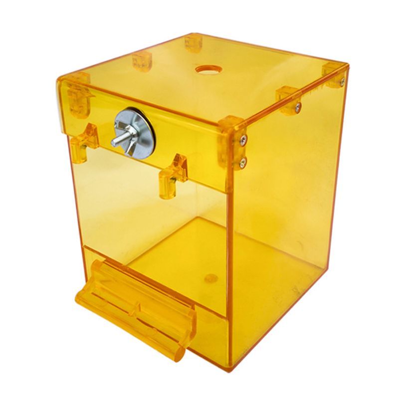 Transparent External Bird Bath Basin