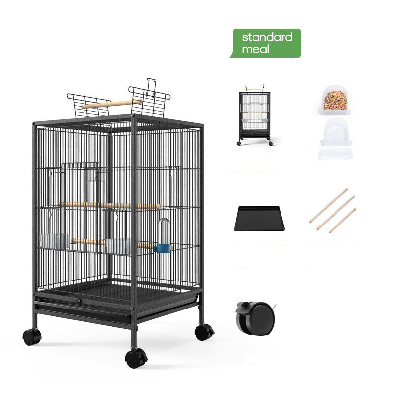 Large Parrot Bird Cage