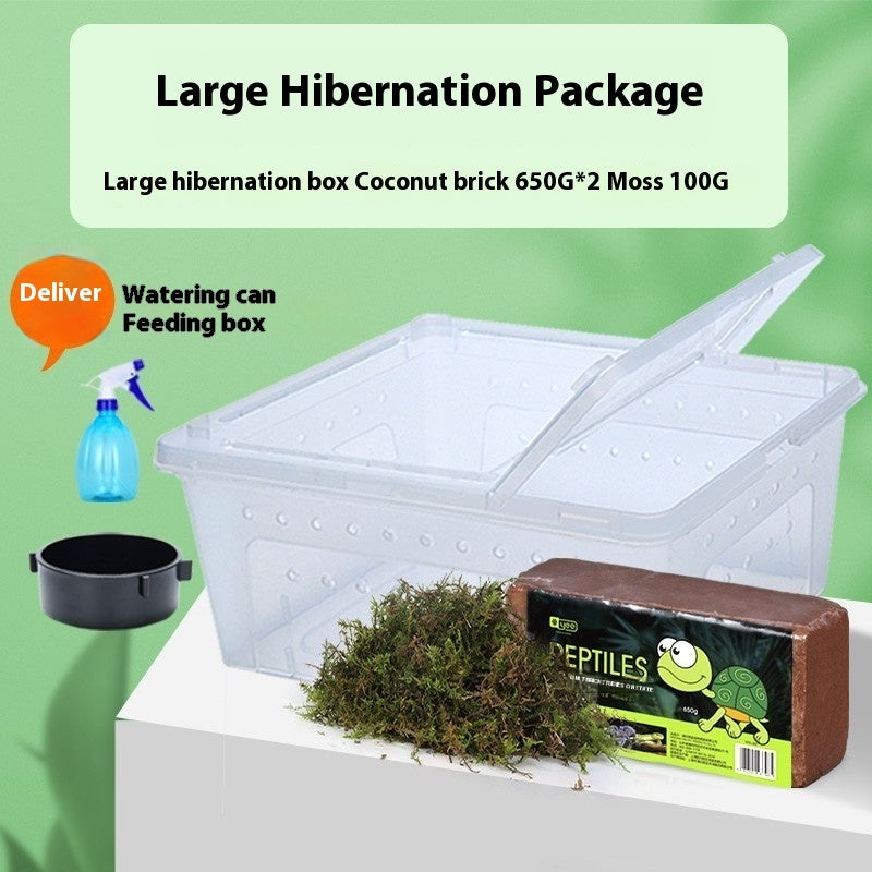 Coconut Soil and Moss Winter Sleeping Supplies