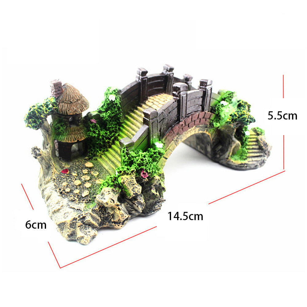 Resin Aquarium Arch Bridge