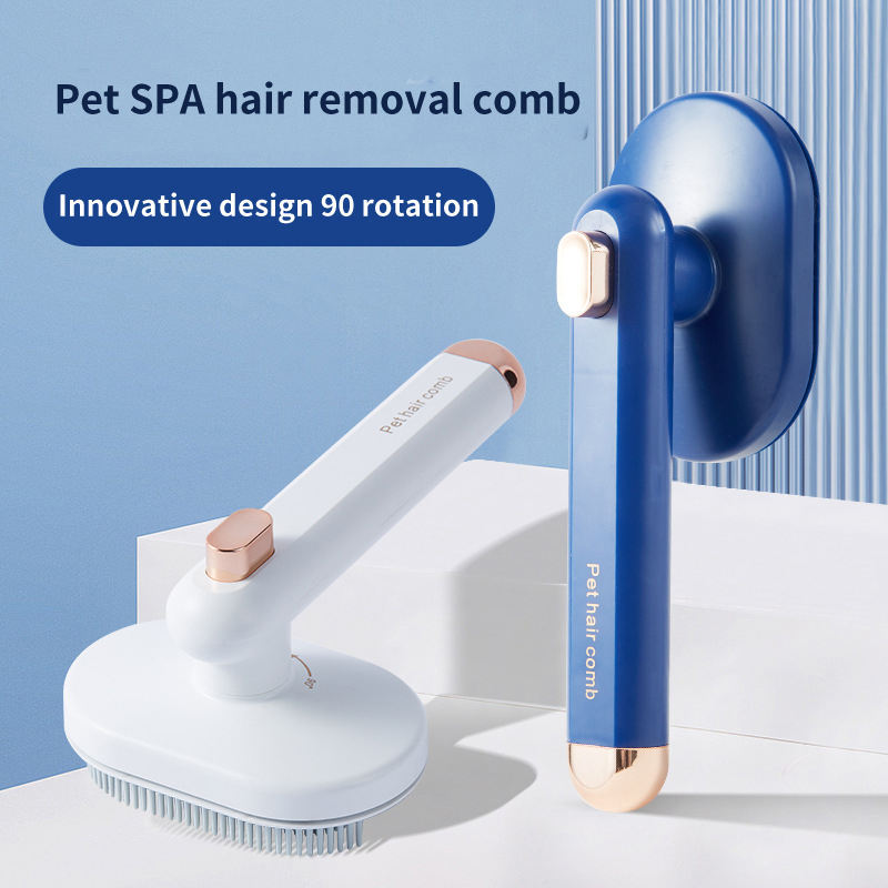 Self-Cleaning Grooming Comb