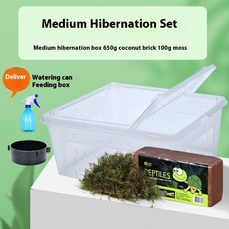 Coconut Soil and Moss Winter Sleeping Supplies