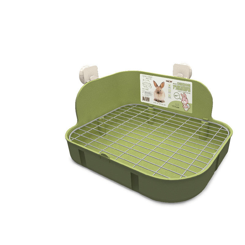 Rabbit Square Toilet with Mesh Bottom