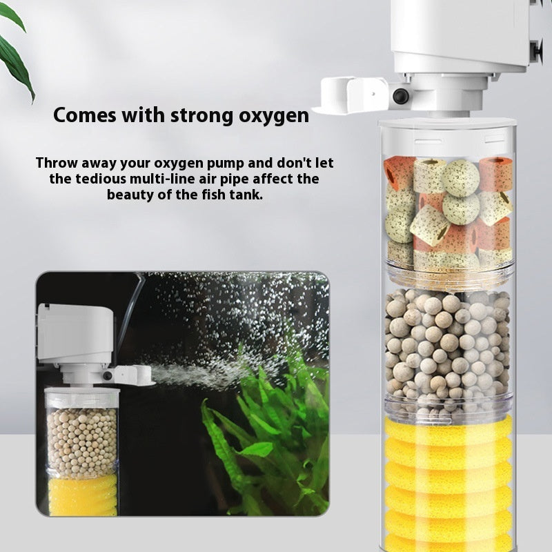 Wall-Mounted Aquarium Filter