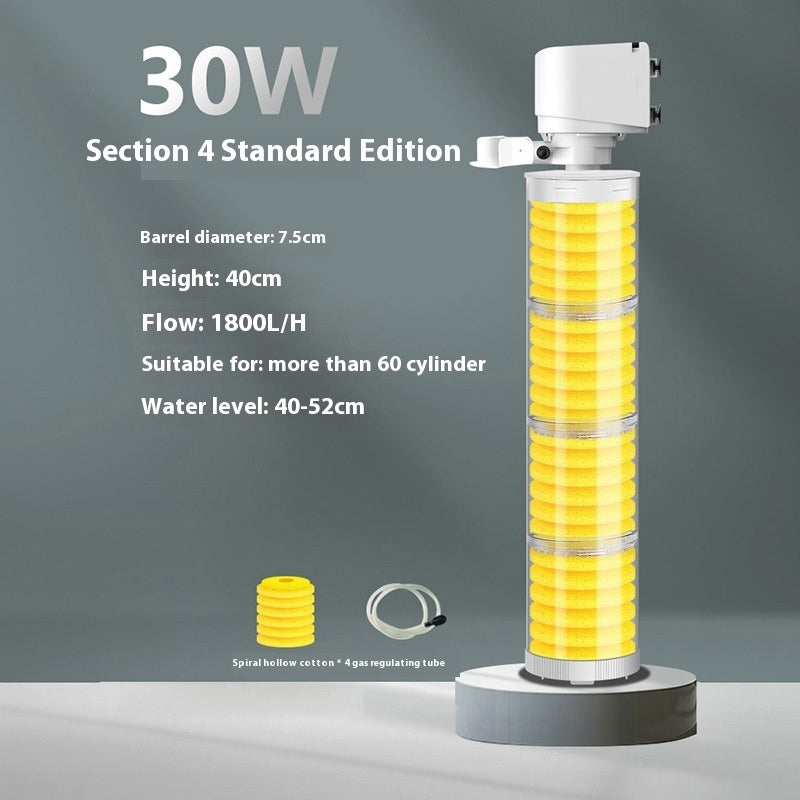 Wall-Mounted Aquarium Filter