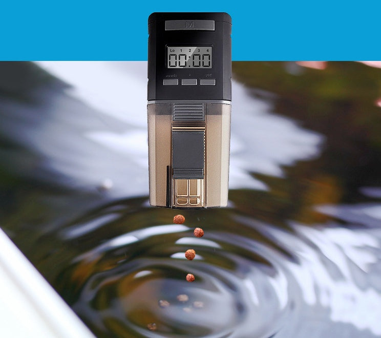 Automatic Fish Feeder with 175ml Capacity