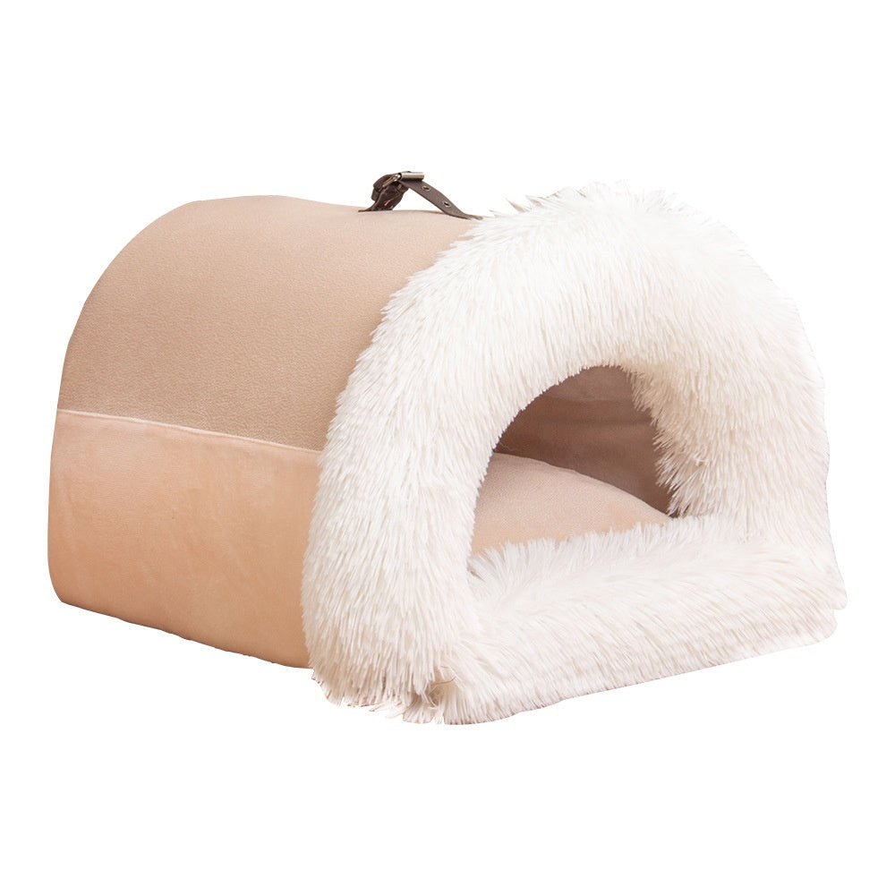 Portable Nest Warm Plush Bed