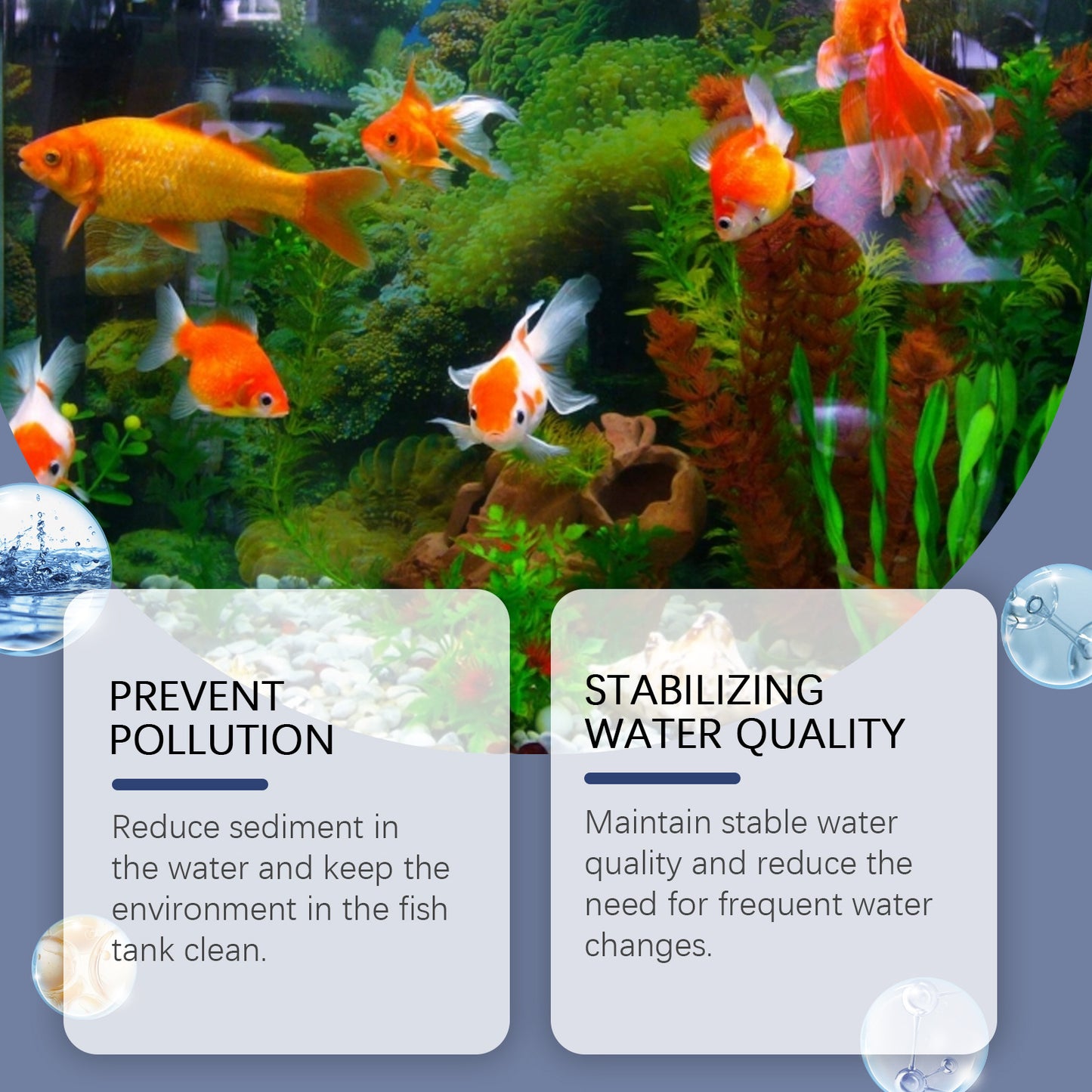 Aquarium Water Quality Cleaner