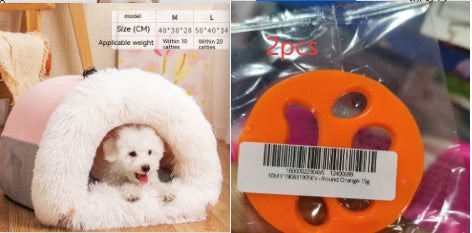 Portable Nest Warm Plush Bed