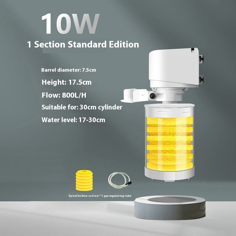 Wall-Mounted Aquarium Filter