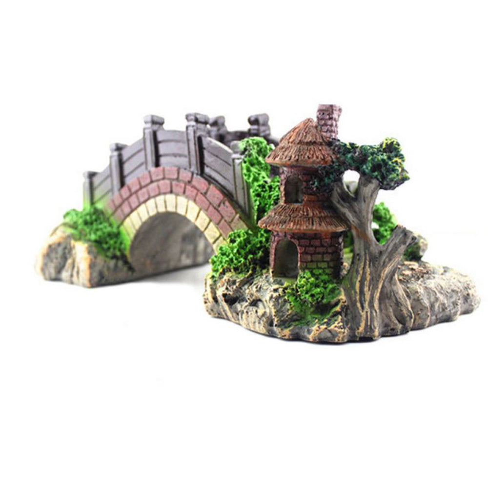 Resin Aquarium Arch Bridge