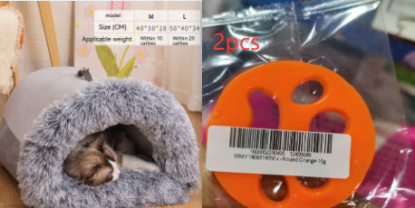 Portable Nest Warm Plush Bed