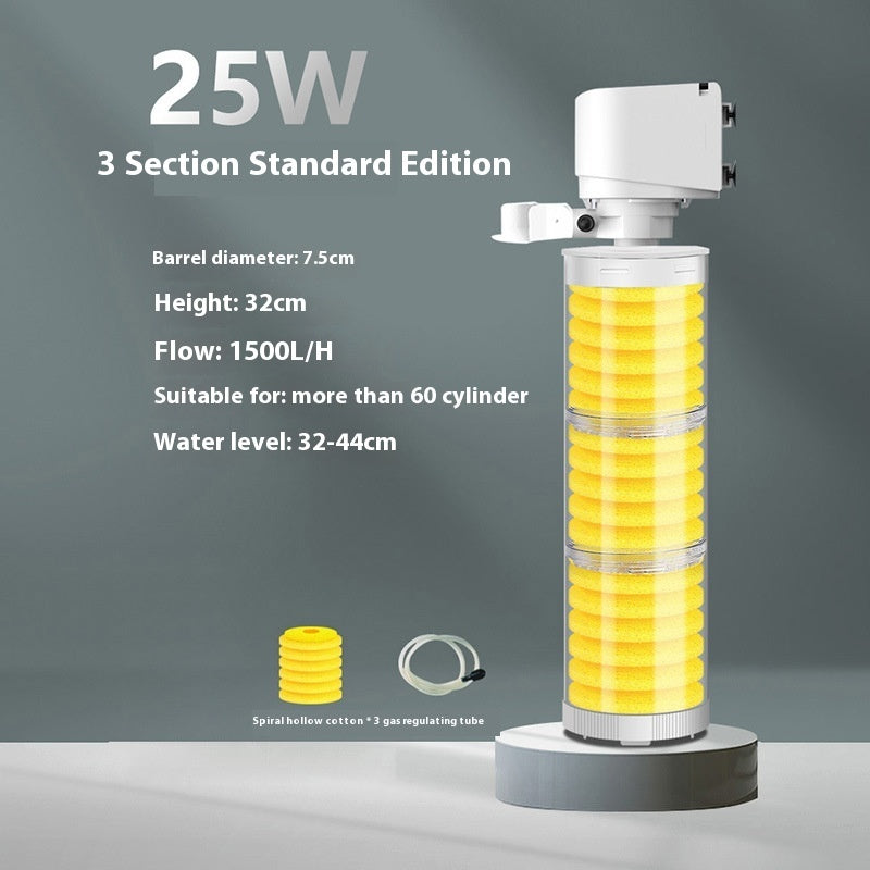Wall-Mounted Aquarium Filter