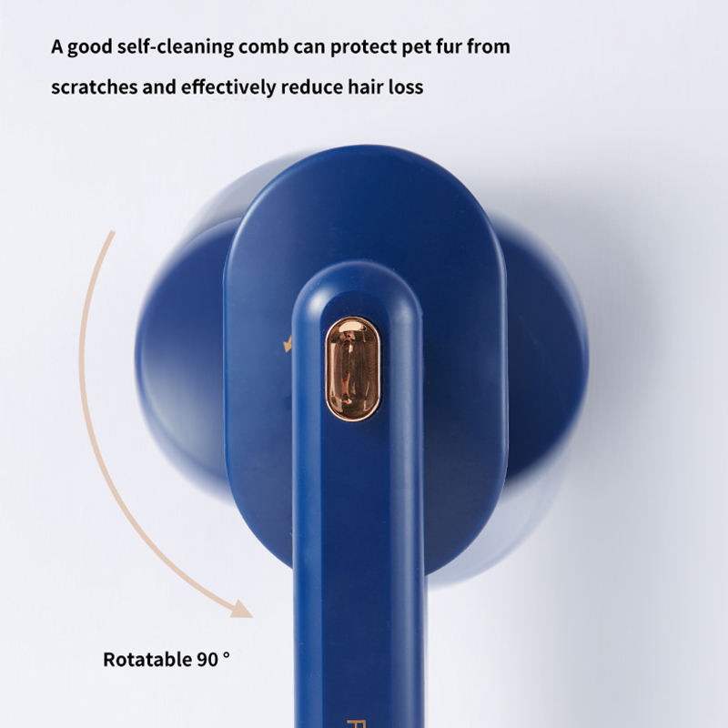 Self-Cleaning Grooming Comb